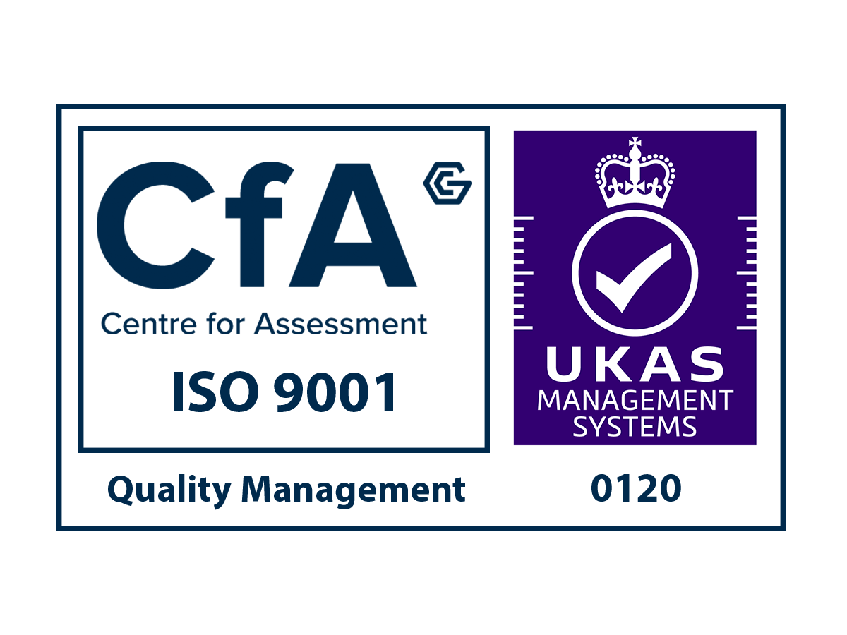ISO 9001 Certification - CfA UKAS 0120